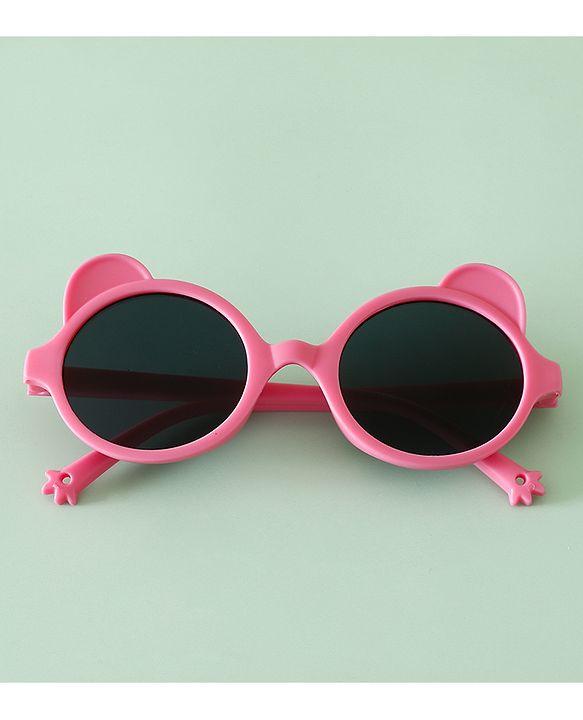 Babyhug Free Size Round Sunglasses - Fuchsia