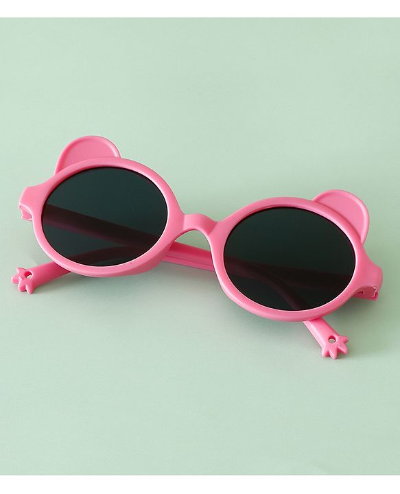 Babyhug Free Size Round Sunglasses - Fuchsia