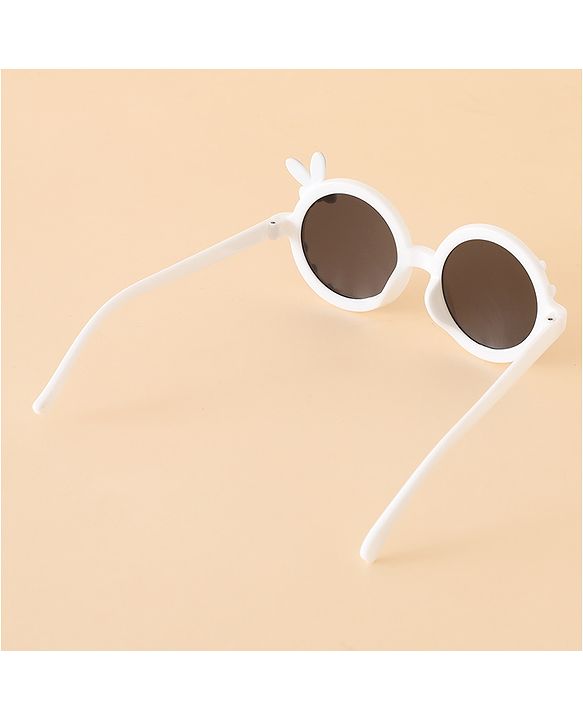 Babyhug Sunglasses with Bow Design - White