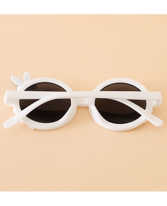 Babyhug Sunglasses with Bow Design - White