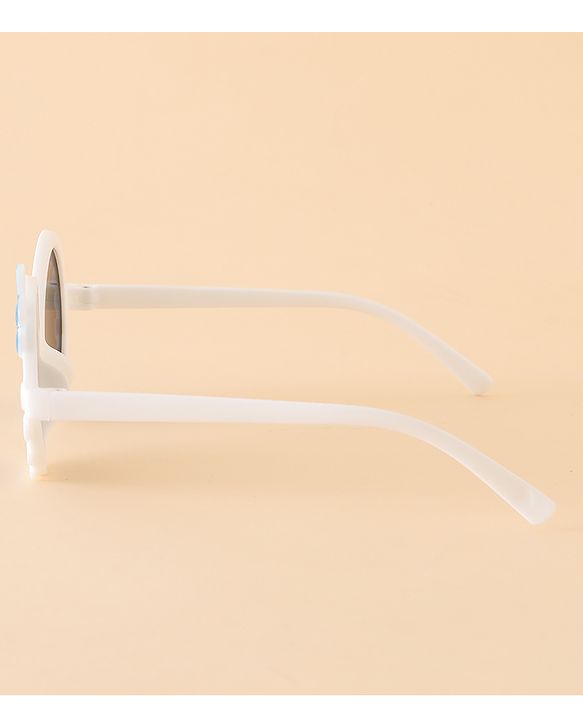 Babyhug Sunglasses with Bow Design - White