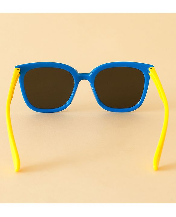 Babyhug TPE Solid Sunglasses For Kids - Black & Red
