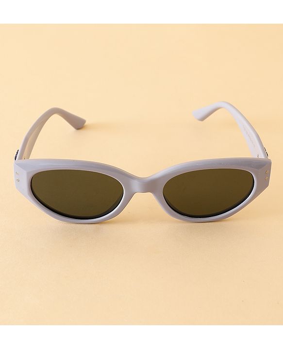 Babyhug TPE Solid Sunglasses For Kids - Grey