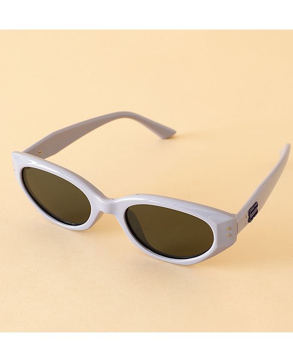 Babyhug TPE Solid Sunglasses For Kids - Grey