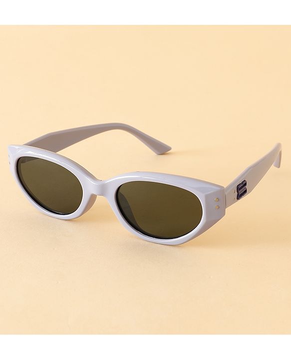 Babyhug TPE Solid Sunglasses For Kids - Grey