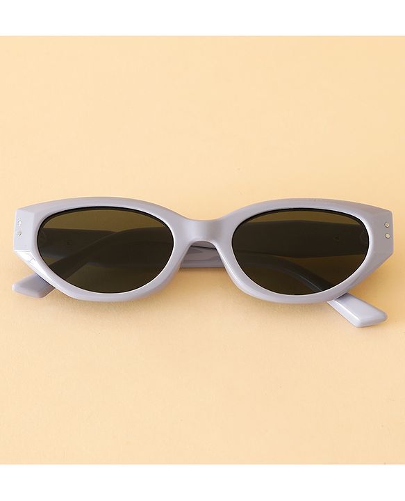 Babyhug TPE Solid Sunglasses For Kids - Grey