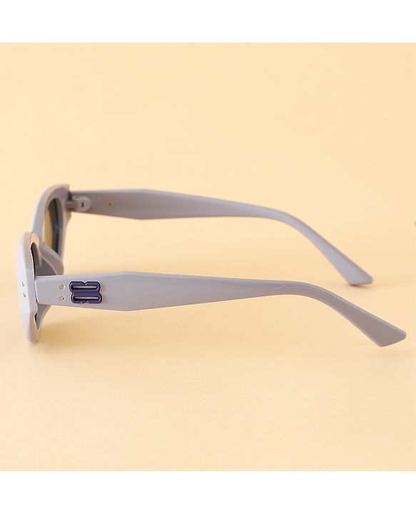 Babyhug TPE Solid Sunglasses For Kids - Grey