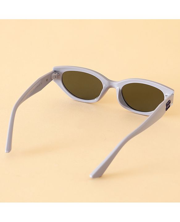Babyhug TPE Solid Sunglasses For Kids - Grey
