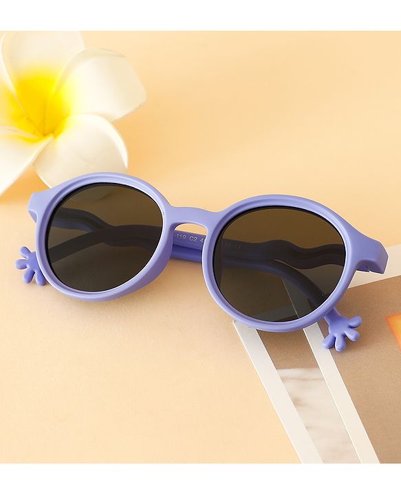 Babyhug Free Size Solid Color Sunglasses - Purple