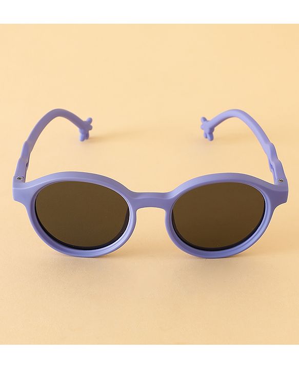 Babyhug Free Size Solid Color Sunglasses - Purple