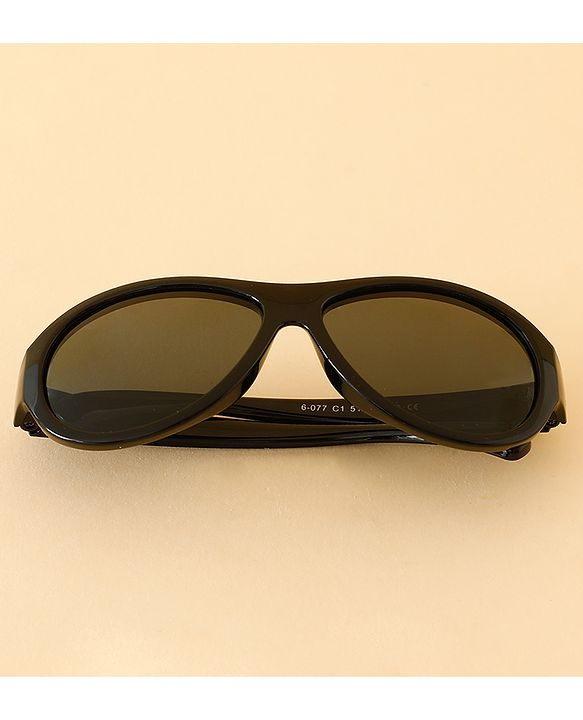 Babyhug Free Size Solid Color Sunglasses - Black