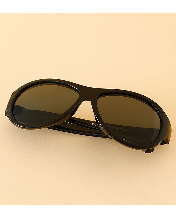 Babyhug Free Size Solid Color Sunglasses - Black