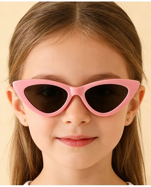 Babyhug Free Size Solid Color Sunglasses - Pink