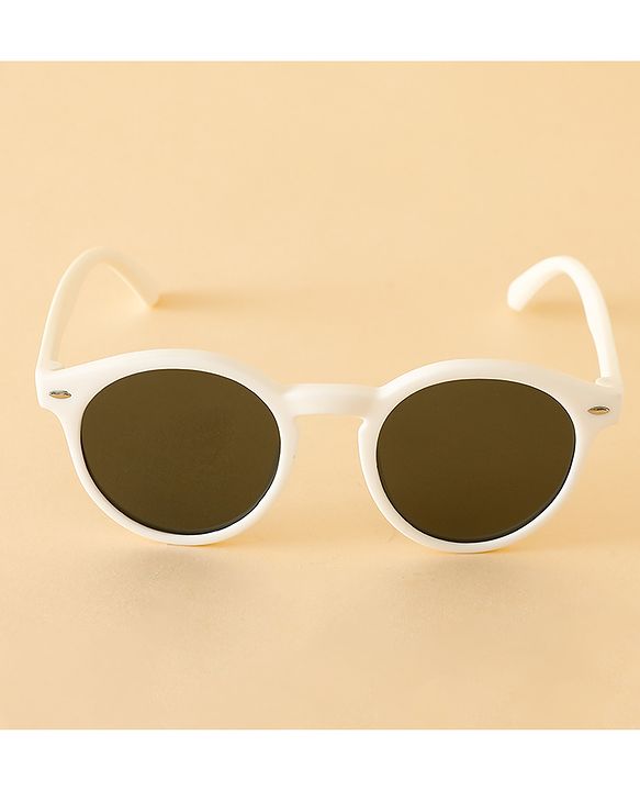 Babyhug Free Size Solid Color Sunglasses - Beige
