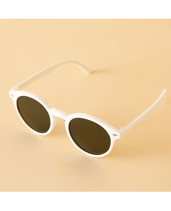 Babyhug Free Size Solid Color Sunglasses - Beige