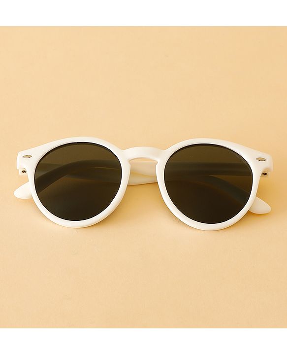 Babyhug Free Size Solid Color Sunglasses - Beige