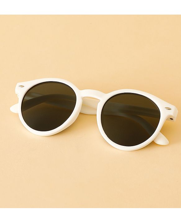 Babyhug Free Size Solid Color Sunglasses - Beige