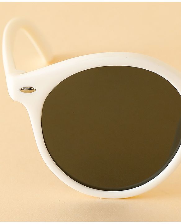 Babyhug Free Size Solid Color Sunglasses - Beige