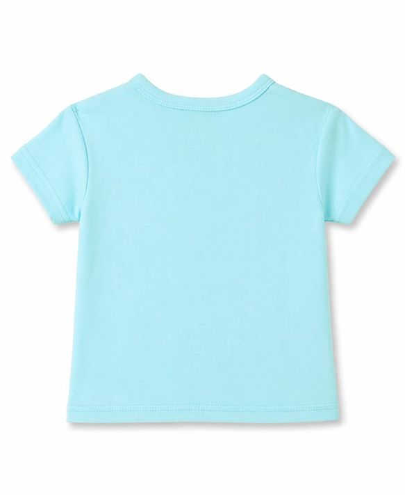 Babyhug Half Sleeves Cotton Knit Bear Print T-Shirts & Shorts Night Suit - Multicolour