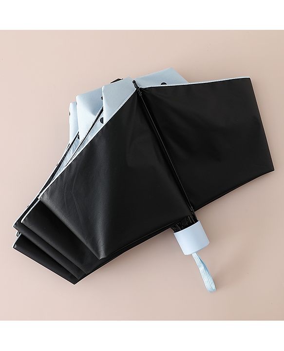 Pine Kids Free Size Umbrella with Polka Dots - Blue