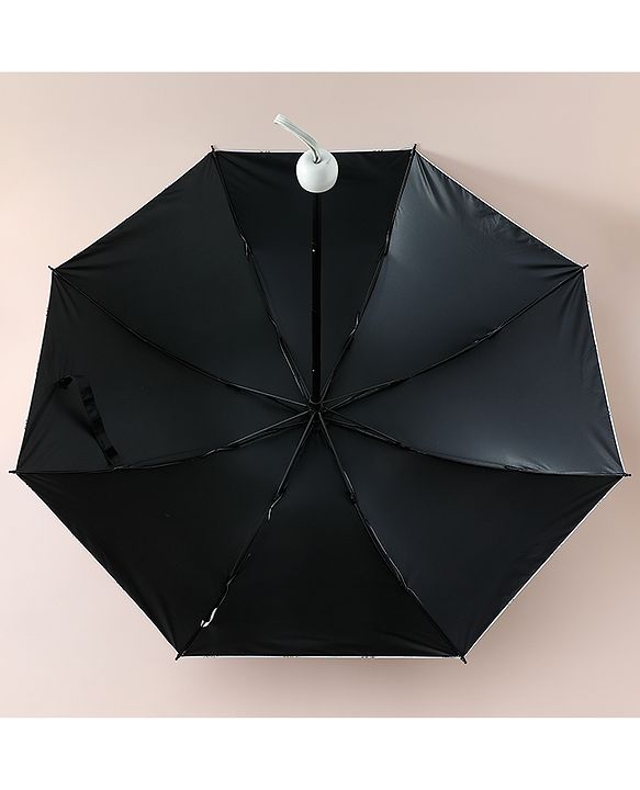 Pine Kids Free Size Umbrella with Bow Print - Sky Blue
