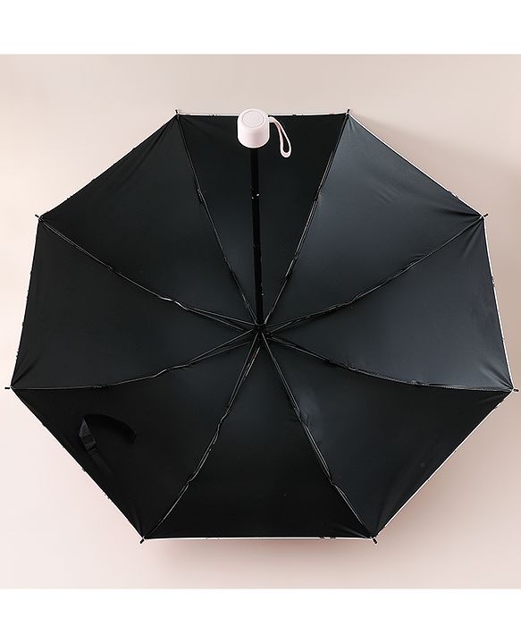 Pine Kids Free Size Umbrella with Panda Print - Pink
