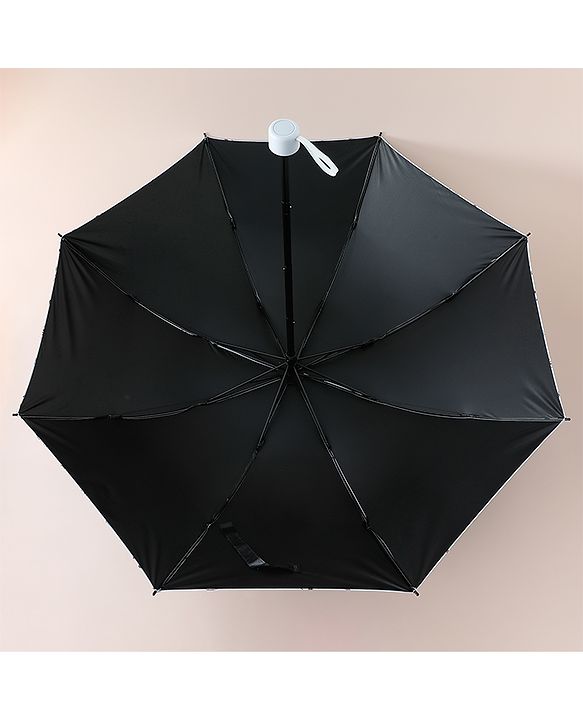 Pine Kids Free Size Umbrella with Panda Print - Sky Blue