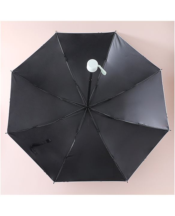 Pine Kids Free Size Umbrella with Panda Print - Light Green