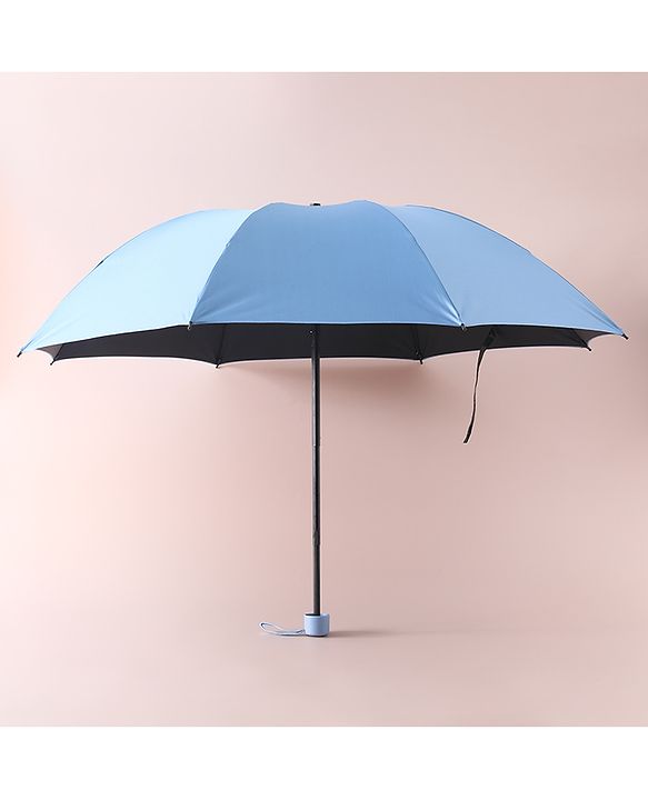 Pine Kids Free Size Umbrella Solid Colour - Navy Blue