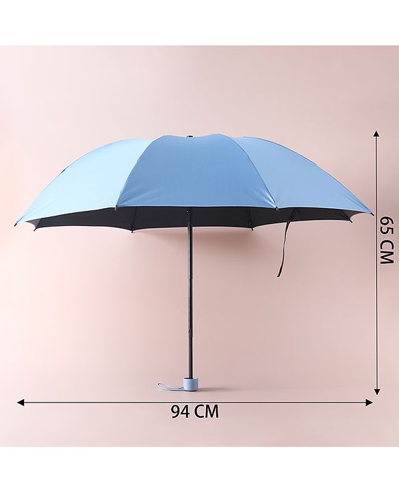 Pine Kids Free Size Umbrella Solid Colour - Navy Blue