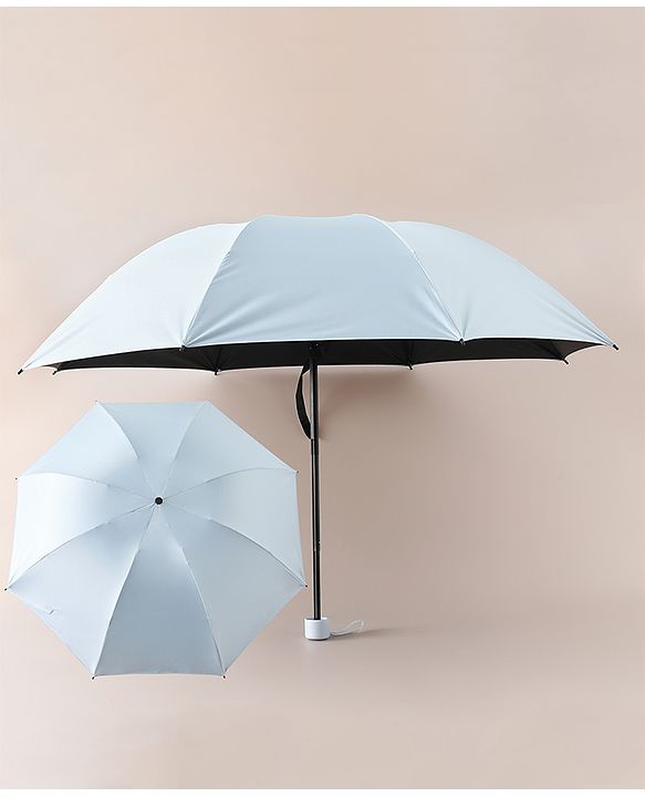 Pine Kids Free Size Umbrella Solid Colour - Sky Blue