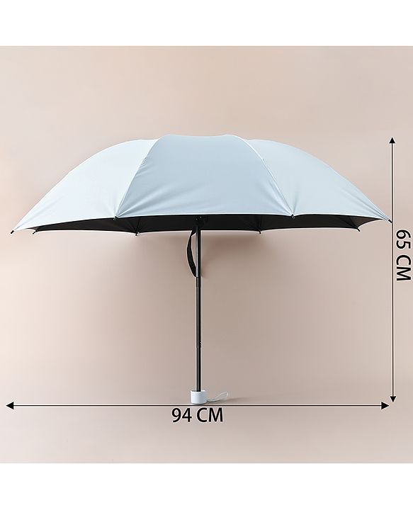 Pine Kids Free Size Umbrella Solid Colour - Sky Blue