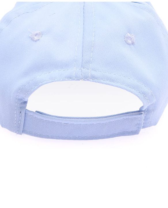 Pine Kids Disney Cotton Woven Summer Cap with Mickey Mouse Graphic & Patch Blue - Diameter 16.5 cm
