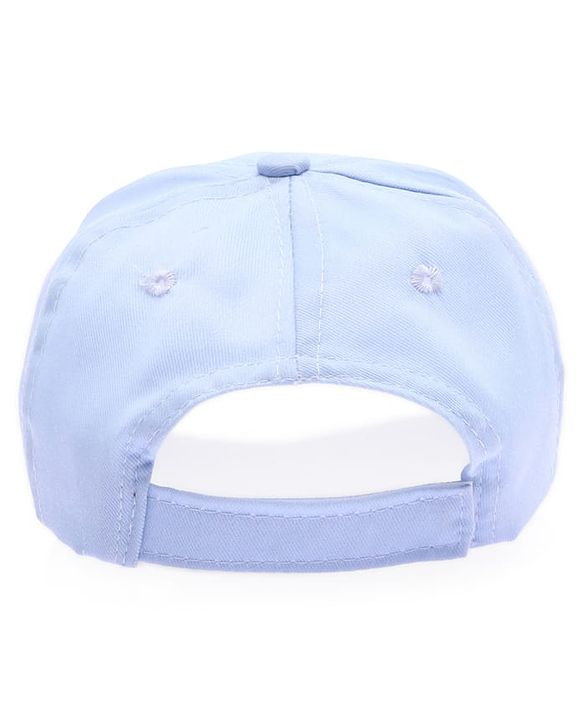 Pine Kids Disney Cotton Woven Summer Cap with Mickey Mouse Graphic & Patch Blue - Diameter 16.5 cm