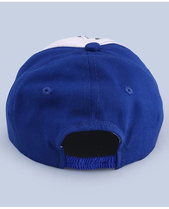 Babyhug Disney 100% Cotton Woven Summer Cap With Mickey Mouse Graphics Multicolour - Diameter 15 Cm