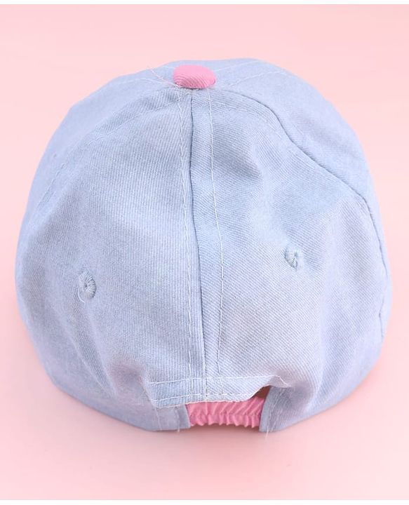 Babyhug Disney Summer Cap With Minnie Mouse Graphics Multicolor - Diameter 17 cm