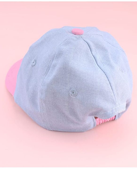 Babyhug Disney Summer Cap With Minnie Mouse Graphics Multicolor - Diameter 17 cm