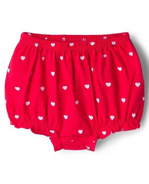 Babyhug 100% Cotton Knit Antibacterial Printed Bloomers Pack of 5 - Multicolor