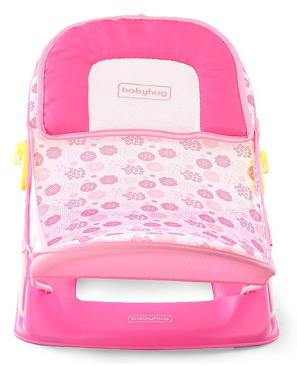 Babyhug Bubble Joy Bather Floral Print - Pink