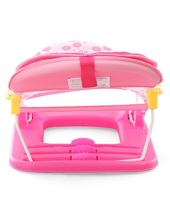 Babyhug Bubble Joy Bather Floral Print - Pink