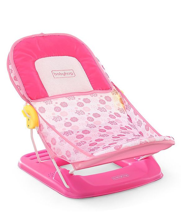 Babyhug Bubble Joy Bather Floral Print - Pink