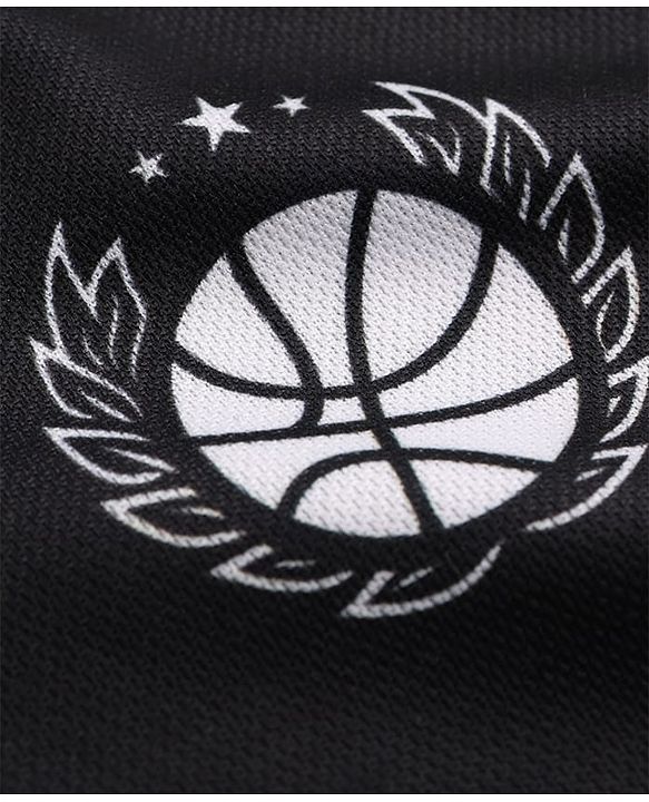 Pine Active Knit Sleeveless Basketball T-Shirt & Shorts Set - Black