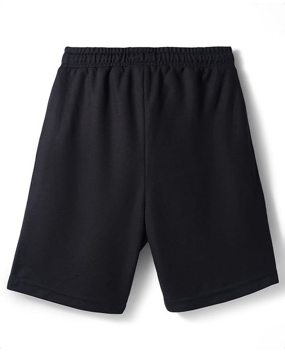 Pine Active Knit Half Sleeves Football Tee with Shorts Set - Blue & Black