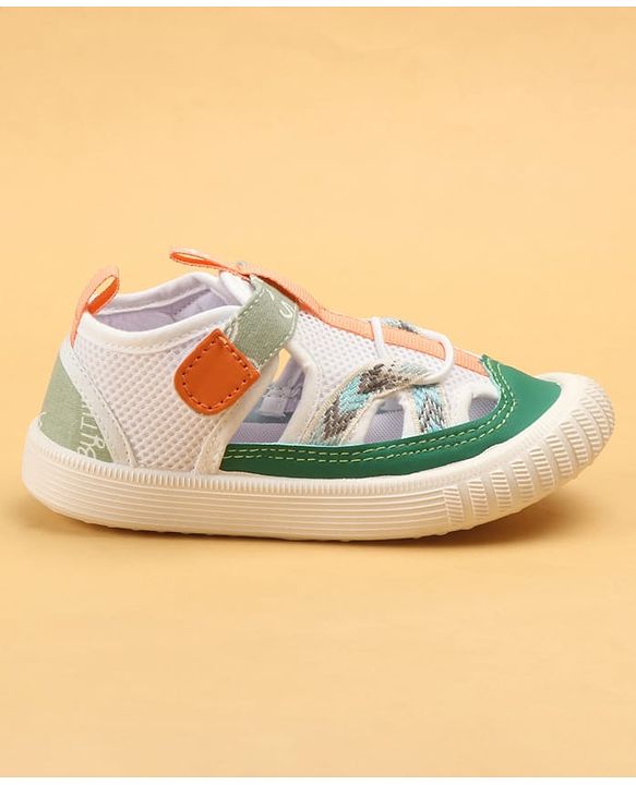 Cute Walk by Babyhug Velcro Closure Printed Casual Shoes - Pink