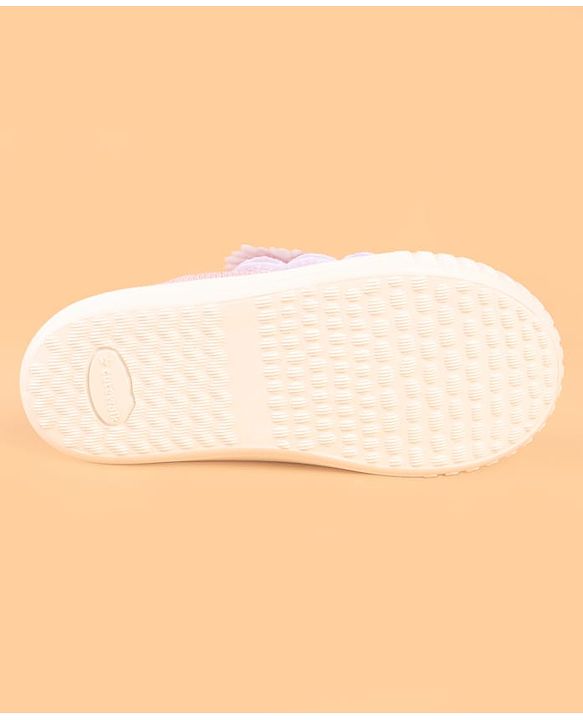 Cute Walk by Babyhug Slip On Casual Shoes with Glitter Print - White