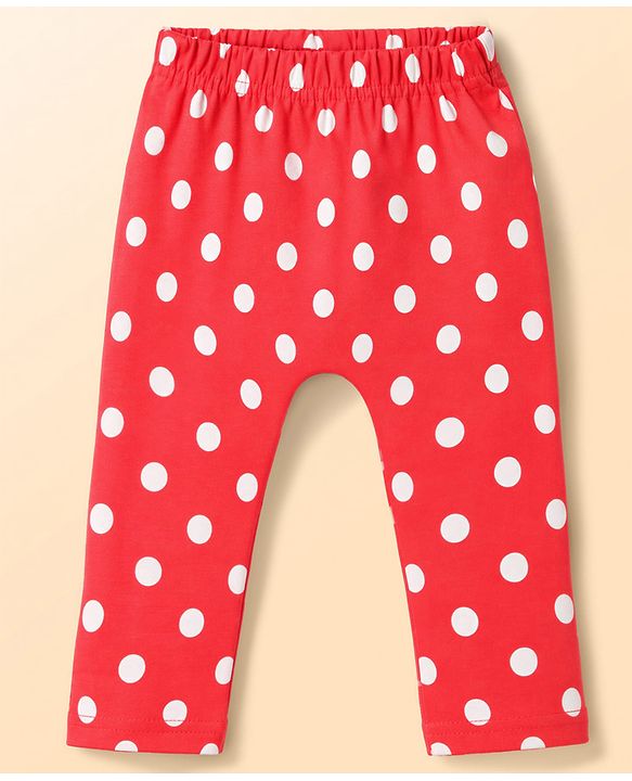 Babyhug Interlock Knit Full Length Diaper Leggings with Floral Print Pack of 3 - Multicolor