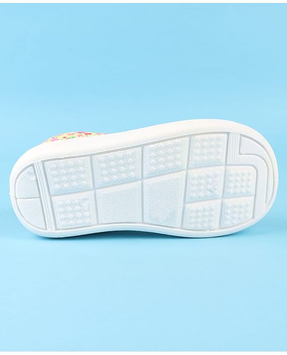 Cute Walk by Babyhug Slip On Casual Shoes with Floral Print - Pink