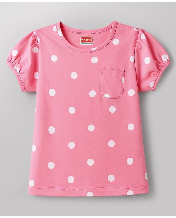 Babyhug Cotton Knit T-Shirts Half Sleeves with Graphics Multi Color 9-12 Months Pack of 3