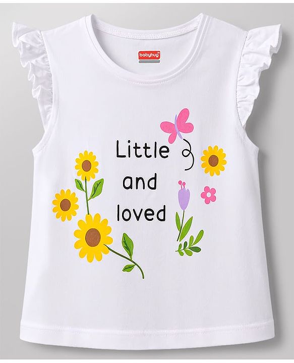 Babyhug Cotton Knit T-Shirts Half Sleeves with Graphics Multi Color 9-12 Months Pack of 3