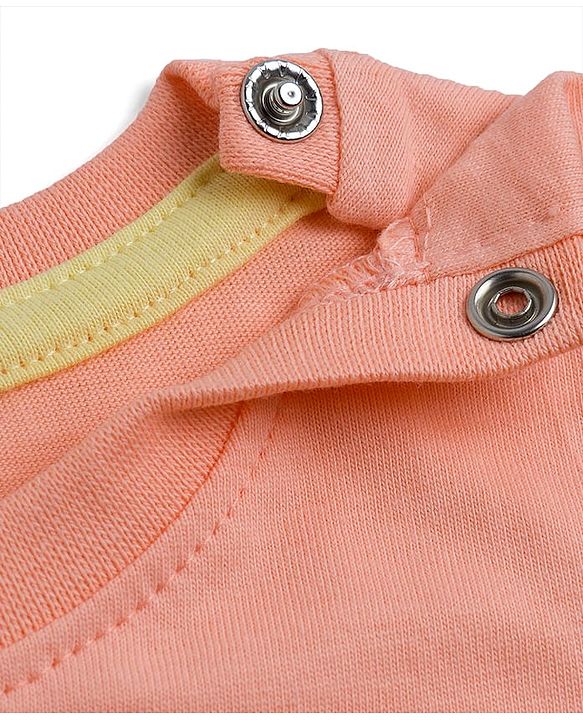 Babyhug Cotton Knit Half Sleeves Striped T-Shirts with Beach Theme Graphic Pack of 3 - Multicolor